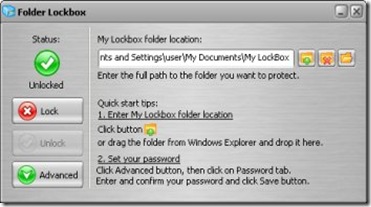 my lockbox screenshot