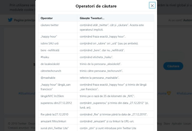 Ce să scrii pentru o căutare mai eficientă pe Twitter