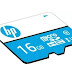 Hp 16gb Class 10 Memory Card/Microsd Card