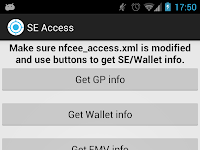 Exploring Google Wallet using the secure element interface