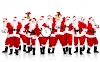 High Resolution Cute Santa Claus Wallpaper