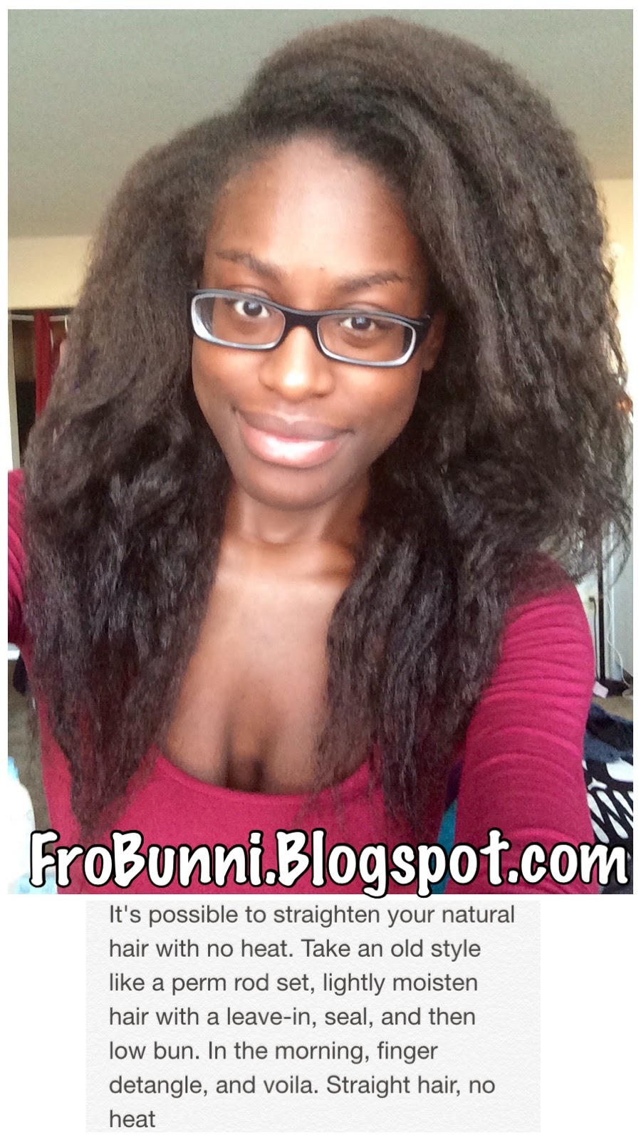 FroBunni Why I Dont Flat Iron My Hair And How To Straighten