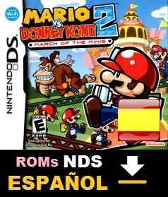 Descarga ROMs Roms de Nintendo DS Mario vs. Donkey Kong 2 March of the Minis (Español) ESPAÑOL