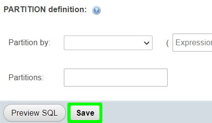 save backdrop database structure localhost