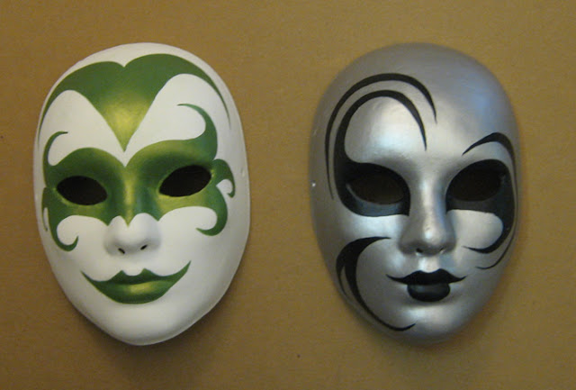 How to make paper mache masks