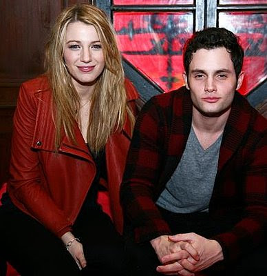 blake lively and penn badgley recent. Penn Badgley and Blake Lively