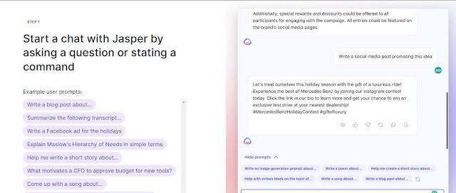 Jasper Chat: ChatGPT alternative for writing