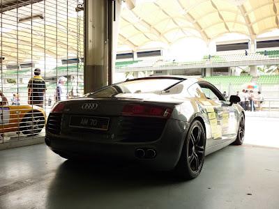 Audi R8 in Sepang