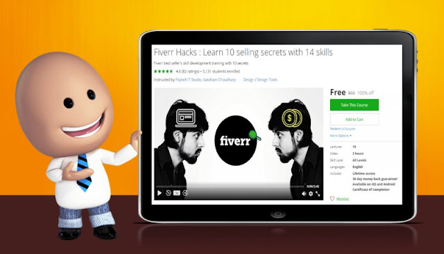 [100% Off] Fiverr Hacks : Learn 10 selling secrets with 14 skills| Worth 60$