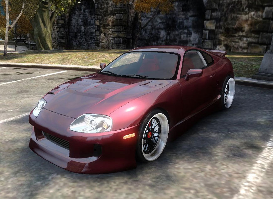 the tuned supra sry bout the stock exhaust lol change that later