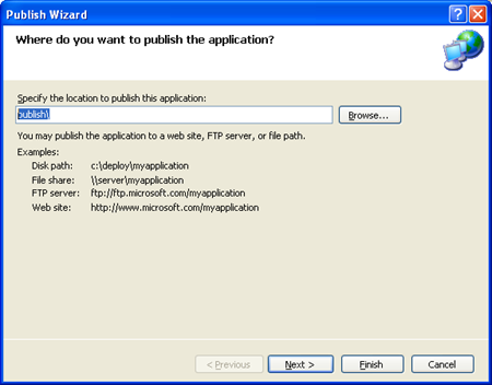 Publish and Deploy Code using Visual Studio