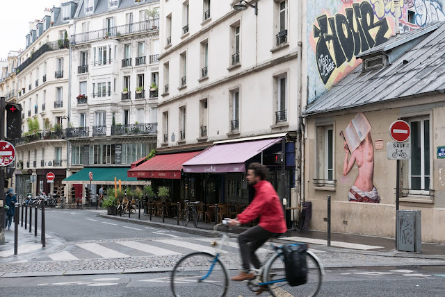 Traversée de Paris à vélo