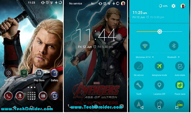 Thor theme for Cyanogenmod 12 ( Cm12 )