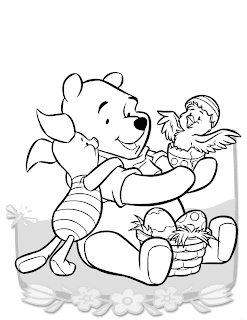 vários desenhos para colorir da turma winnie e Pooh