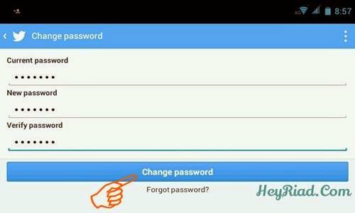 Cara Ganti dan Reset Password Twitter Di Android Cara Ganti Dan Reset Password Twitter Di Android