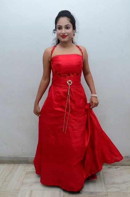 Vrushali Stills At Srimathi Bangaram Audio Launch