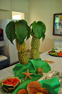 Centerpieces with Pineapple, Part 3