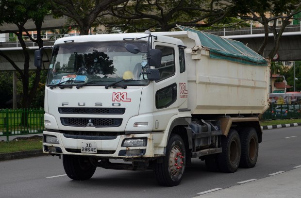 dump truck  Mitsubishi Fuso Super Great FV51JJ