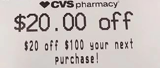 CVS coupon