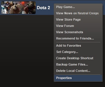 Dota 2 Properties