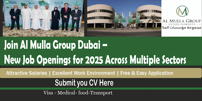 Join Al Mulla Group Dubai – New Job Openings for 2025 Across Multiple Sectors