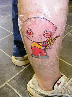 Family Guy tattoos.