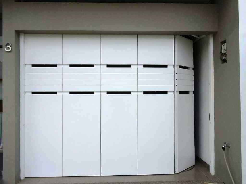 50 model  harga pintu  garasi  minimalis terbaru lipat 