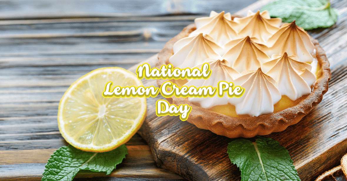 National Lemon Cream Pie Day Wishes