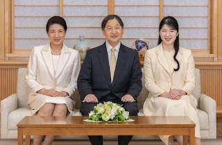 Emperor Naruhito of Japan and family