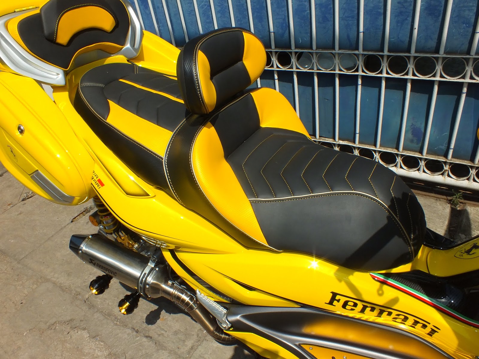 Modifikasi JOK MOTOR