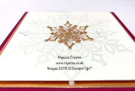 Snow is Glistening Christmas Card #7 Nigezza Creates