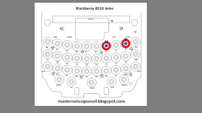 Cara Repair Keypad Blackberry 8530 Aries 