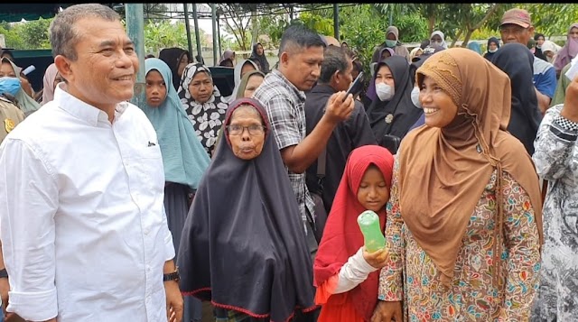 Jelang Meugang, Ribuan Emak-Emak Padati Pendopo Wabup Pijay