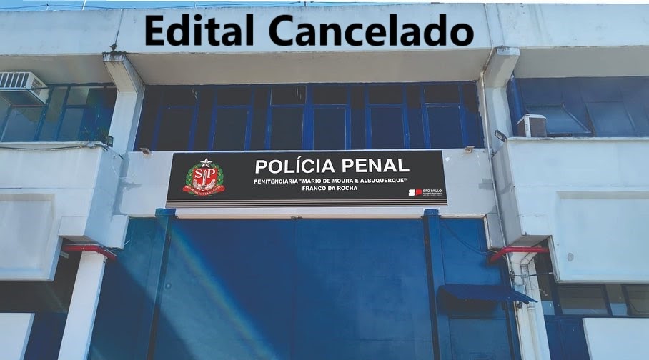 Análise de edital - Policia Penal de São Paulo 
