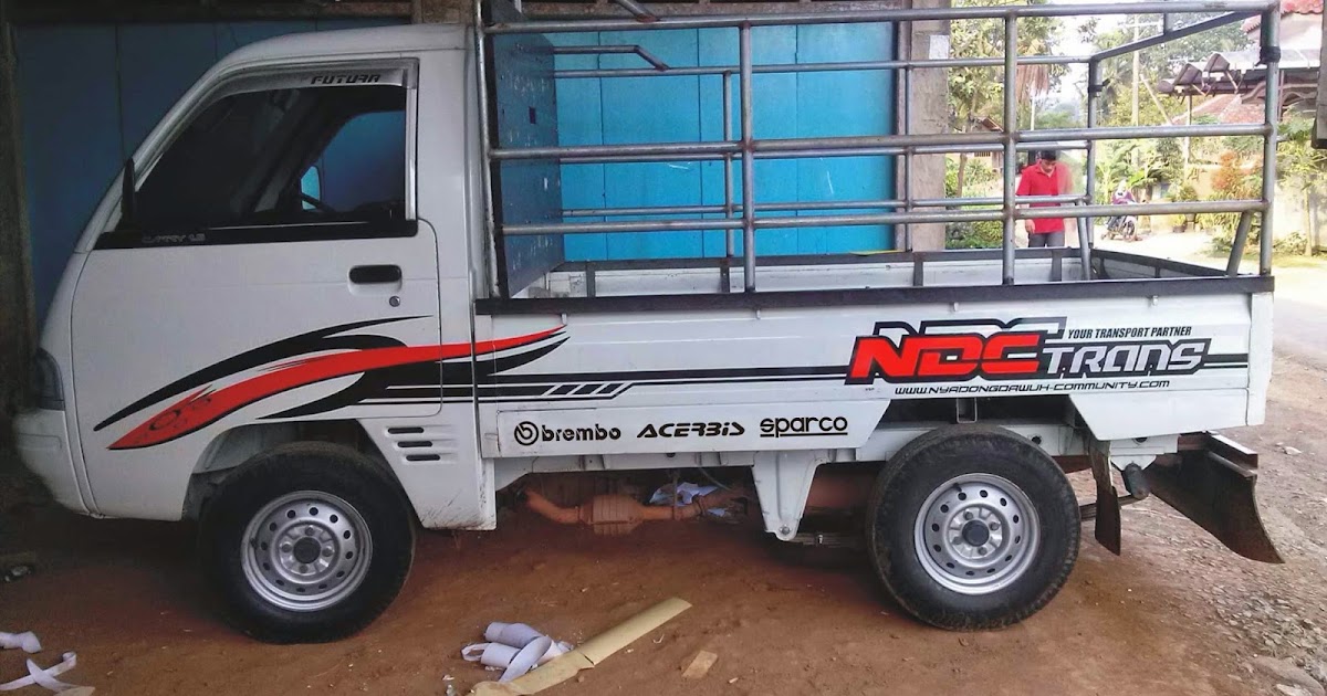 Variasi Stiker Mobil Pick Up Espass - Aksesoris Kita