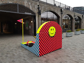 Club Golf Crazy Golf course at Coal Drops Yard in King's Cross, London