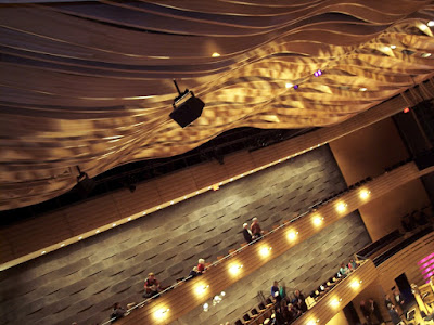 ceiling of Koerner Hall