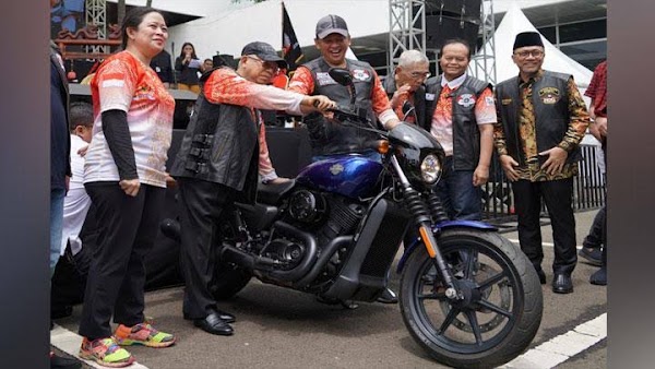 Riding Kebangsaan, Kiai Maruf Berpenampilan Ala Geng Motor