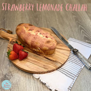 Strawberry Lemonade Challah ~ The Dreams Weaver