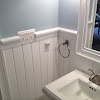 Chair Rails In Bathrooms : Bathroom Tile: Chair Rail, Below & Above Rail - Home Tips ... : You can also slide a chair up to the wall and mark where it would hit the wall.