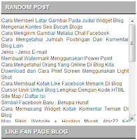 Cara Membuat Random Post Tampilan Text Biasa - Jona Rendra