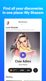 Shazam Find all your discoveries in one place