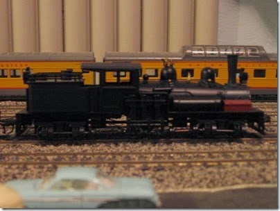 IMG_0521 Log Train on My Layout on April 11, 2008