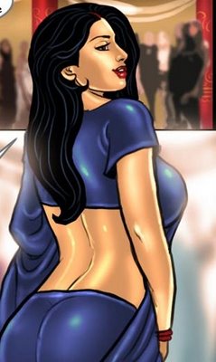 savita bhabhi, blue blouse