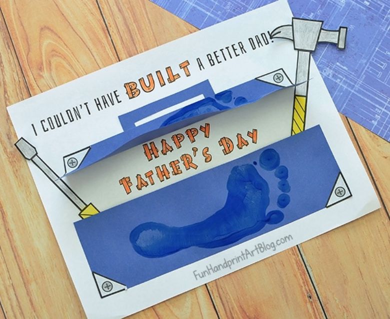 Cute Father S Day Cards For Kids To Make Messy Little Monster