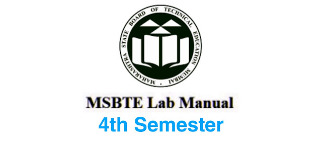 MSBTE 4th Semester All Branch Lab Manual