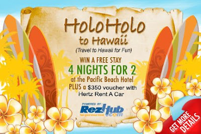 Win a Free Vacation to Hawaii powered by RezHub.com