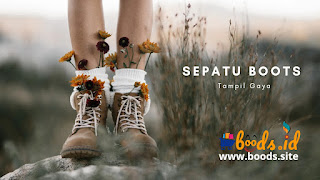 Sepatu bot pria