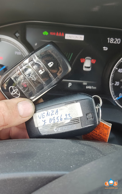 autel im608 toyota baba smart key