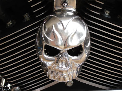 Harley Davidson Custom Chrome Engine